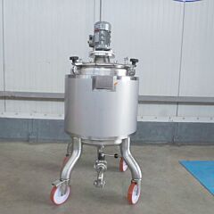 Brand new 150 liter heat-/coolable agitator tank, Aisi 316