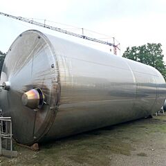 100000 Liter Gebrauchter Behälter aus  ,AISI304 (V2A) 1.4301