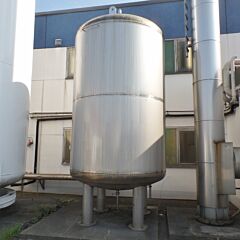 11000 Liter isolierter Druckbehälter aus V4A