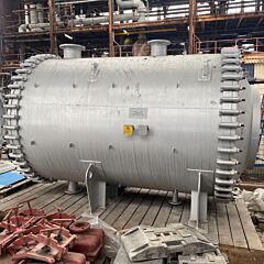 285.7 m² spiral heat exchanger, Fe (SA 516 Gr60)