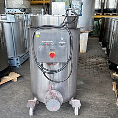 320 Liter isolierter elektrisch beheizbarer Behälter aus V2A