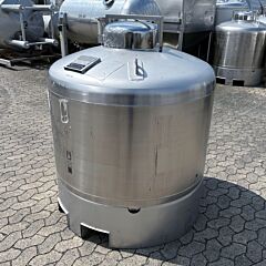 1100 liter pressure tank, Aisi 316