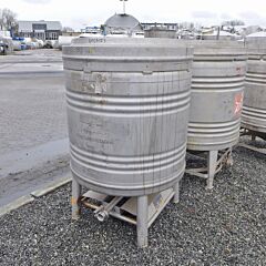 800 liter pressure container, Aisi 304