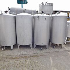 1000 liter tank, Aisi 304