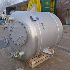 3500 Liter Druckbehälter aus V4A