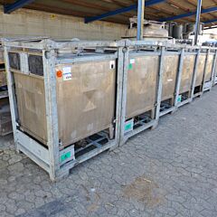 1000 liter IBC container, Aisi 304