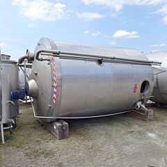 20000 liter heatable tank, Aisi 304