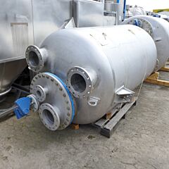 2500 liter tank, Aisi 304