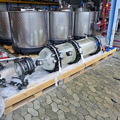 80m² De Dietrich QVF SUPRA glass coil heat exchanger/cooler