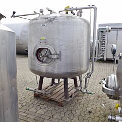 3900 Liter Druckbehälter aus V2A