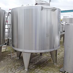 Brand new 5236 liter heat-/coolable tank, Aisi 316 (type FIT; optionally with agitator)