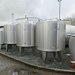 Brand new 3331 liter heat-/coolable tank, Aisi 316 (type FIT; optionally with agitator)