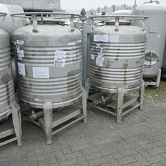 800 liter pressure container, Aisi 304