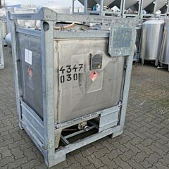 1000 Liter IBC Container, Aisi 304