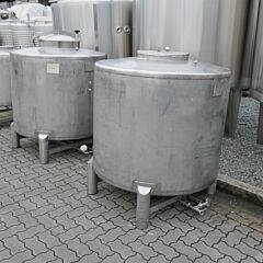 1200 liter tank, Aisi 304