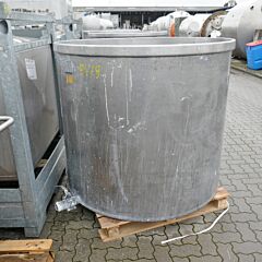 1850 liter tank, Aisi 304