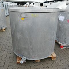 1900 liter tank, Aisi 304