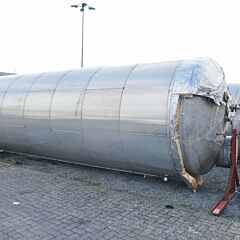 32000 Liter elektrisch beheizbarer Behälter aus V4A