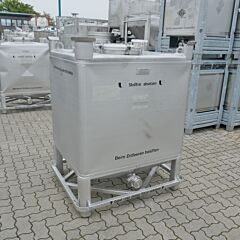 1000 liter container, Aisi 304