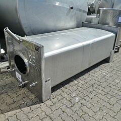 2000 Liter Behälter aus V2A