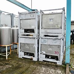 800 Liter IBC-container, Aisi 304