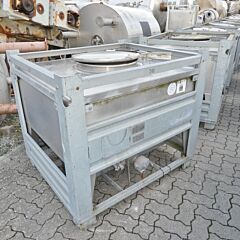 500 liter rectangular IBC container, Aisi 304