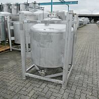 1000 Liter Pharma-Container aus V4A