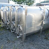 2500 Liter wine storage tanks, Aisi 304