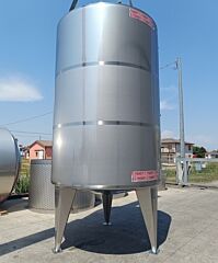 Brand new 15000 Liter heat-/coolable tank, Aisi 316