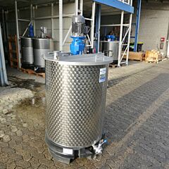 Brand new 550 liter agitator tank with cup stirrer (type SDE)