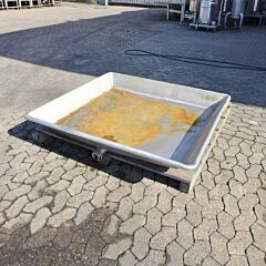 250 Liter offene Wanne aus V2A