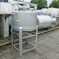 500 Liter pressure tank, Aisi 304