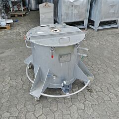 300 liter heat-/coolable tank, Aisi 304