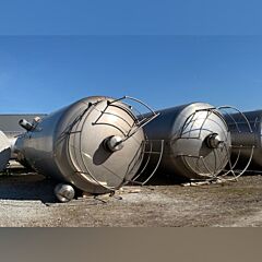 50000 liter storage tank, Aisi 304 with propeller agitator