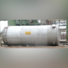 100000 liter heat-/coolable tank, Aisi 316