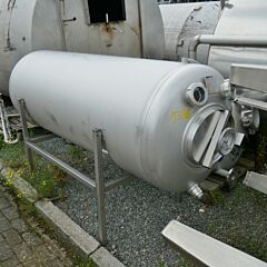 1020 liter pressure tank, Aisi 304