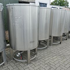 1055 Liter tank, Aisi 316