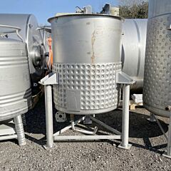 870 Liter heatable/coolable pressure tank, Aisi 304