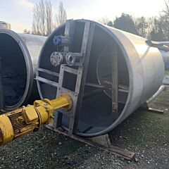 8000 Liter Gebrauchter Behälter aus  ,AISI304 (V2A) 1.4301