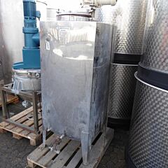 600 Liter Behälter aus V4A