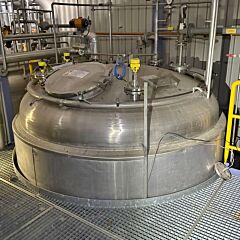 46500 liter isolated storage tank, Aisi 316