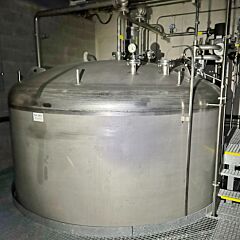 44480 liter Double-chamber storage tank, Aisi 316 (2x 22240 Liter)