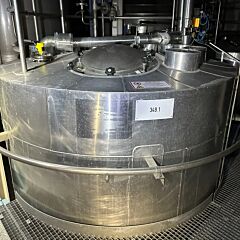 11100 liter isolated pressure tank, Aisi316