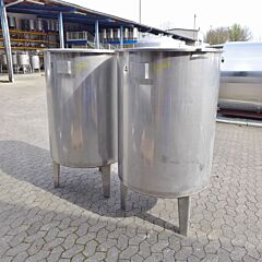 860 liter tank, Aisi 304