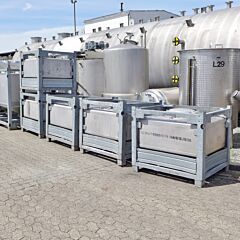 500 liter IBC container, Aisi 316