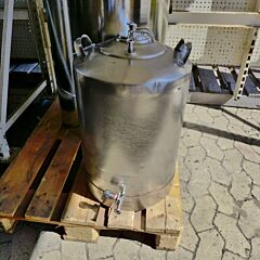 50 Liter Behälter aus V4A