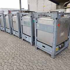 1000 liter IBC container, Aisi 304