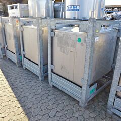 1000 liter IBC container, Aisi 304