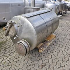 1200 tank, Aisi 304 with propeller agitator