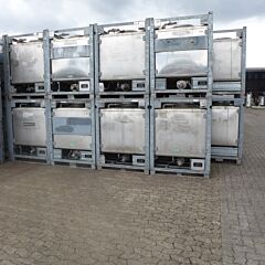 1000 liter IBC container, AISI304